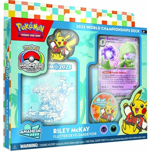 World Championship 2025 Deck - Riley McKay - Flytter Devo Gardevoir - Pokemon kort